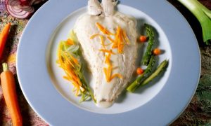 Filetes de pescadilla al vapor